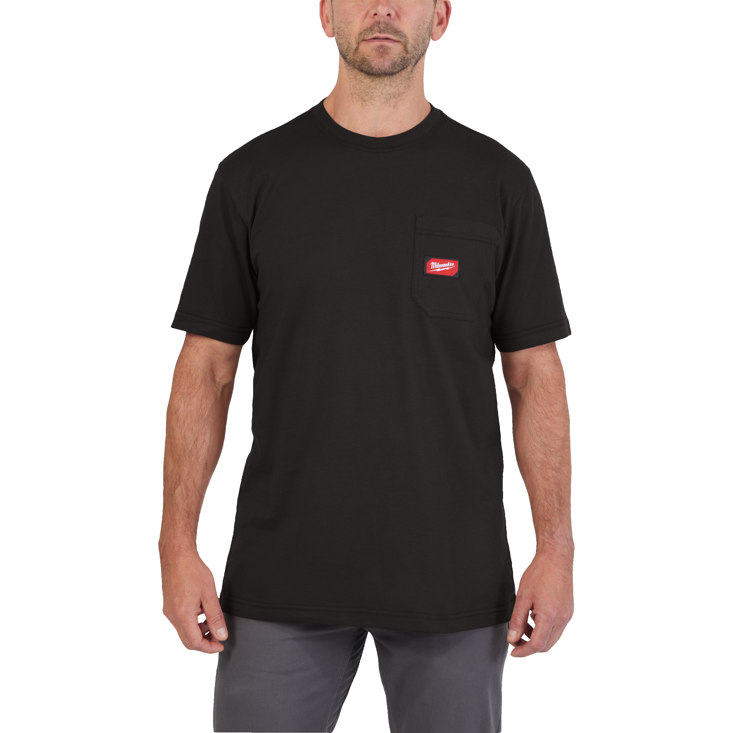Arbeits-T-Shirt schwarz mit UV-Schutz (WTSSBL-XXL)