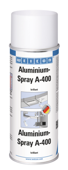 WEICON Aluminium-Spray A-400 brillant | 0.4 l
