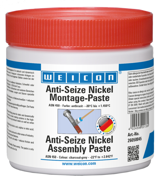 WEICON Anti-Seize Nickel Montagepaste | 0.45 kg