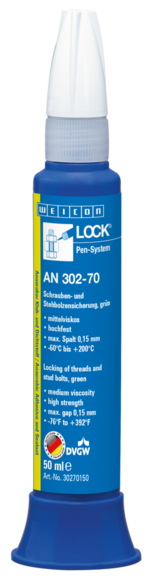 WEICONLOCK® AN 302-70 Schrauben- und Stehbolzensicherung | 50 ml