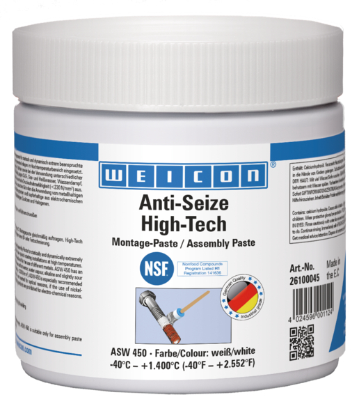 WEICON Anti-Seize High-Tech Montagepaste | 0.45 kg