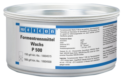 WEICON Formentrennmittel Wachs P 500 | 0.5 kg