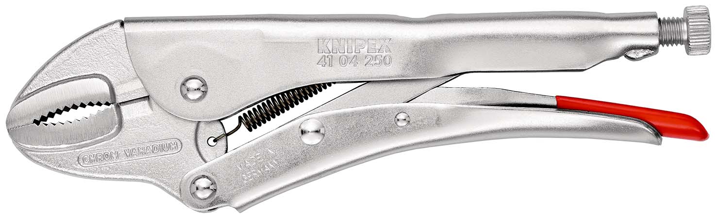KNIPEX 41 04 250 SB Gripzange verzinkt 250 mm (SB-Karte/Blister)