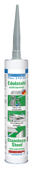 WEICON Flex 310 M® Edelstahl | 0.31 l