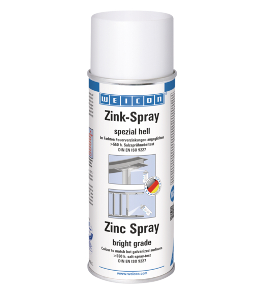 WEICON Zink-Spray spezial hell | 0.4 l