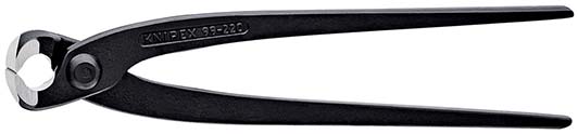 KNIPEX 99 00 220 Monierzange (Rabitz- oder Flechterzange) schwarz atramentiert 220 mm